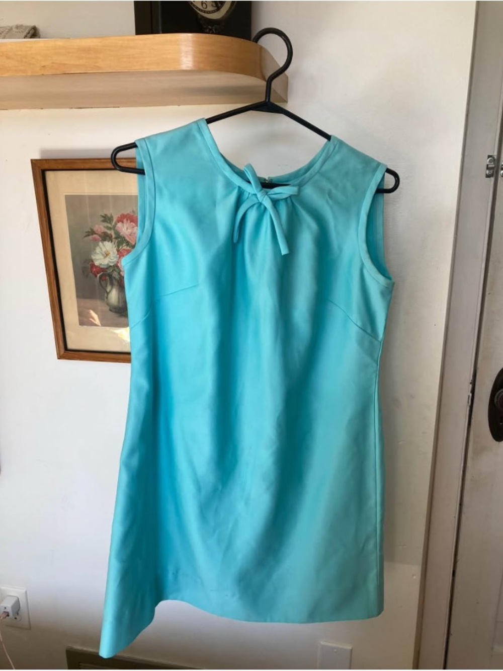 Teal Authentic 60s Mod Dress